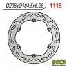 NG1115 TARCZA HAMULCOWA HONDA GL 1500 GOLD WING '88-'00 (296X184X6,3)